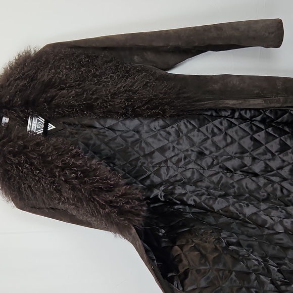 Vintage Marvin Richards Brown Suede Leather Jacket - Picture 9 of 12